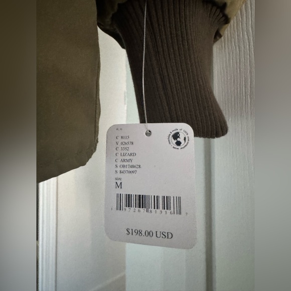 NWT Free People We The Free Becca Bomber Jacket w/ Quilted Cobalt Lining - Picture 12 of 14